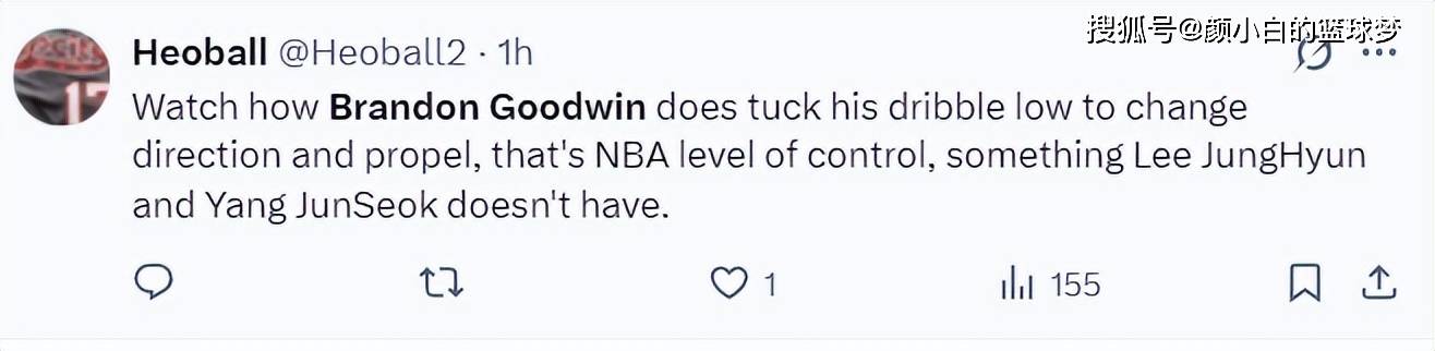 两战52+13难求一胜：古德温被赞NBA运控级别 媒体人调侃提前备战CBA