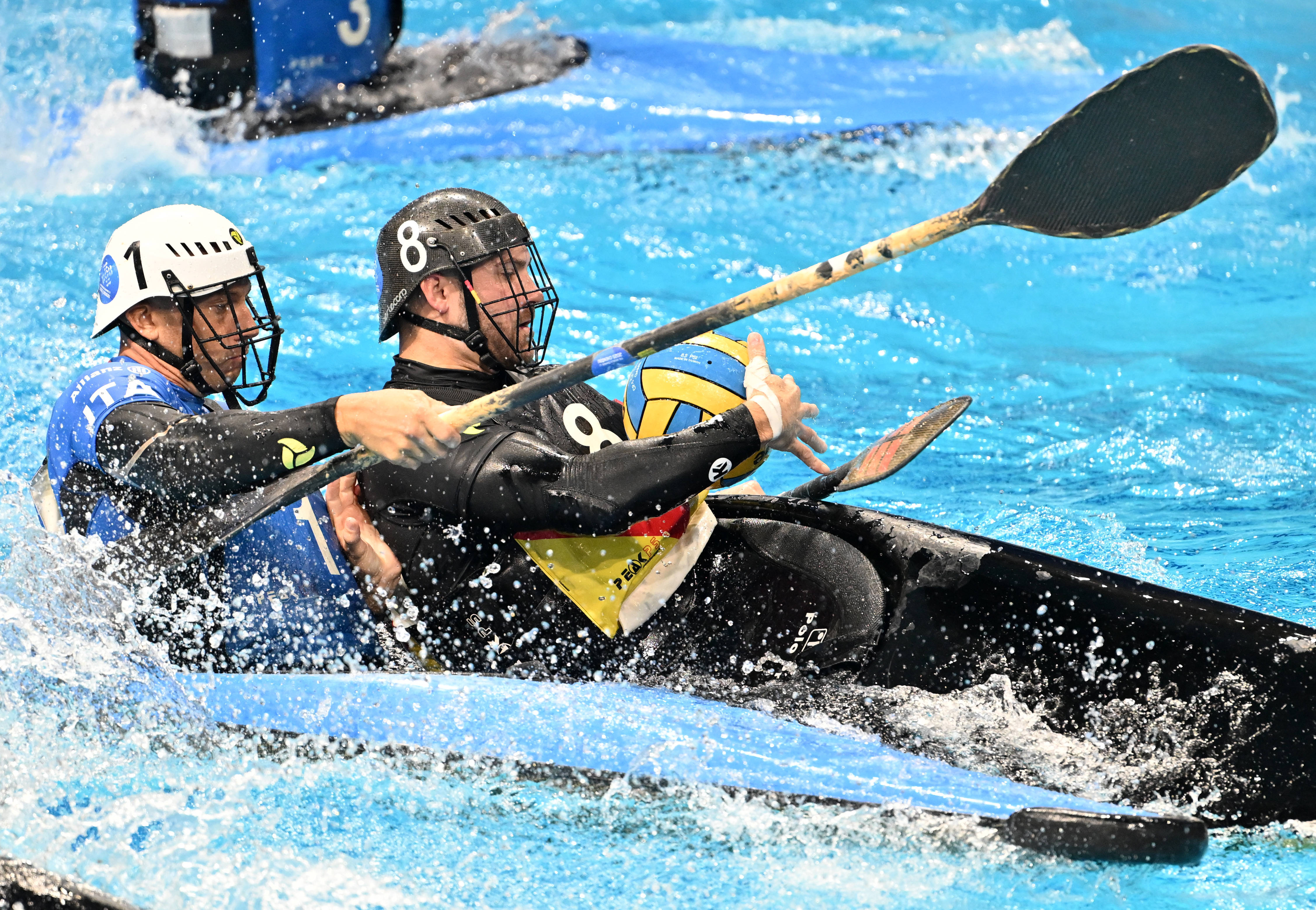 （成都世运会）皮艇球——男子决赛：德国队夺冠